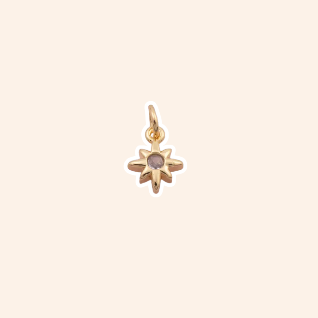 Small Gold-Plated Star Charm